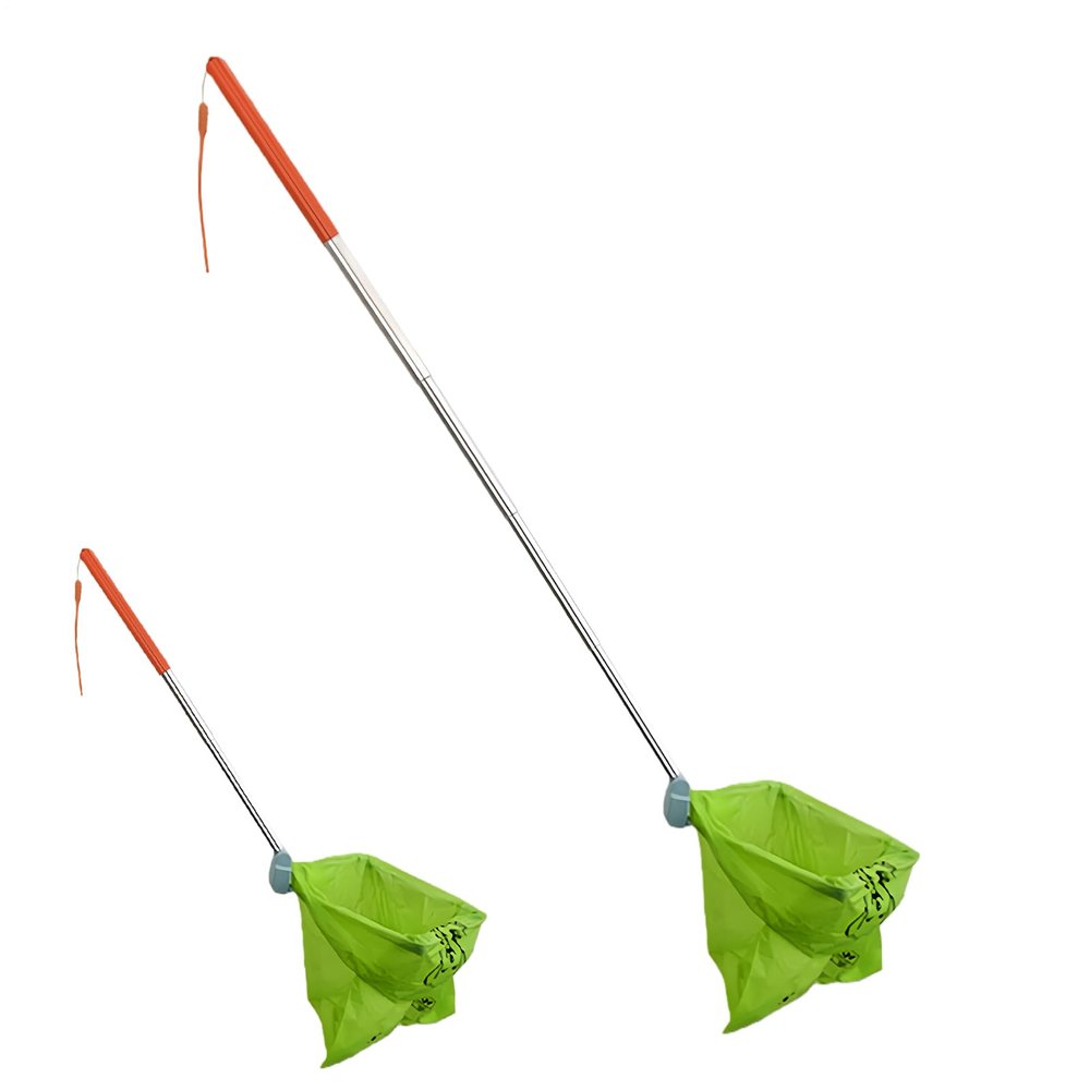 Telescoping Dog Pooper Scooper with Long Handle