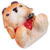 Hohopeti Wall-Mounted Resin Razor Holder with Cute Dog Design, Self-Adhesive, No Drilling view 1