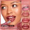 4-Piece Hydrating Lip Gloss Set, Glossy Jelly Liquid Lipstick, Glitter Plumping Lip Gloss, High-Shine Lipstick view 4