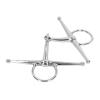 REXVTNS Full-Cheek Horse Snaffle, Stainless Steel Ring, Farm Joint, 125 mm view 4