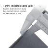 Foldable Portable Wood-Burning Sauna Tent Stove with Viewing Window (L) view 4