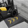Thick Rubber Curb and Door Threshold Ramp, Black, 17 cm (6.7 in) view 3