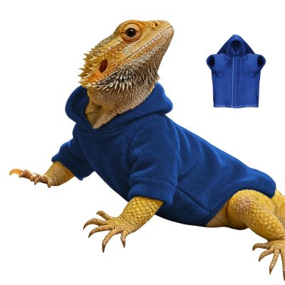 Handcrafted Soft Reptile Coat for Bearded Dragons