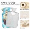 Hot Water Bottle with Pirate Ship Pattern, Fleece Cover, PVC, 1 Liter view 4