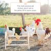 DECHOUS Chick Stand Made of Composite Material for Chickens and Parrots, Beige Rooster Stand with Mobility Training Function for Cages view 4