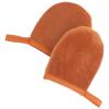 Reusable Tanning Glove, 2-Pack, Plush, Brown view 1