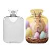 2-Liter Hot Water Bottle with Fleece Cover, PVC view 2