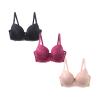 Uwdiohq Women's Seamless Wireless Bra, Sizes 36/80–46/105, B–F Cups, Padded view 1