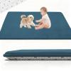 Stqyeiw 2 cm Thick Baby Crawling Mat, 100 x 120 cm, Sky Blue view 1