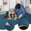 Stqyeiw 2 cm Thick Baby Crawling Mat, 100 x 120 cm, Sky Blue view 2