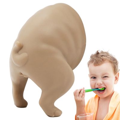 Dog Pooping Toothpaste Topper