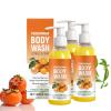 Persimmon Shower Gel for Seniors, Natural Deodorizing Bar Soap for Strong Odors, Foot and Body Odor, with Persimmon and Green Tea Extract (3) view 1