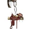 Horse Saddle Keychain - Flat Mini Keychain view 1