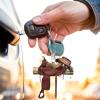 Horse Saddle Keychain - Flat Mini Keychain view 2