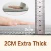Stqyeiw 2-Inch-Thick Baby Crawling Mat, 140 x 220 cm, Non-Slip Silver Gray view 4