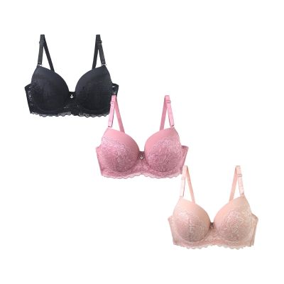 Uwdiohq Women's Lace Push-Up Bra Set, Sizes 36/80–46/105, B–F Cups, Strong Support (H, 95E)