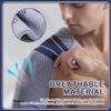 THQAE Adjustable Shoulder Brace, Blue-Gray Shoulder Support for Men and Women view 2