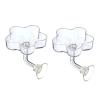 Ioensy 2 Acrylic Feeding Bowls for Shrimp with Suction Cup view 1