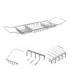 Adjustable Stainless Steel Bathtub Tray, Non-Slip view 4