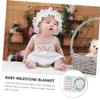 BESPORTBLE Fleece Blanket for Newborns with Star Pattern view 3