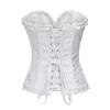 Women's Gothic Halloween Corset Top with Lacing view 2