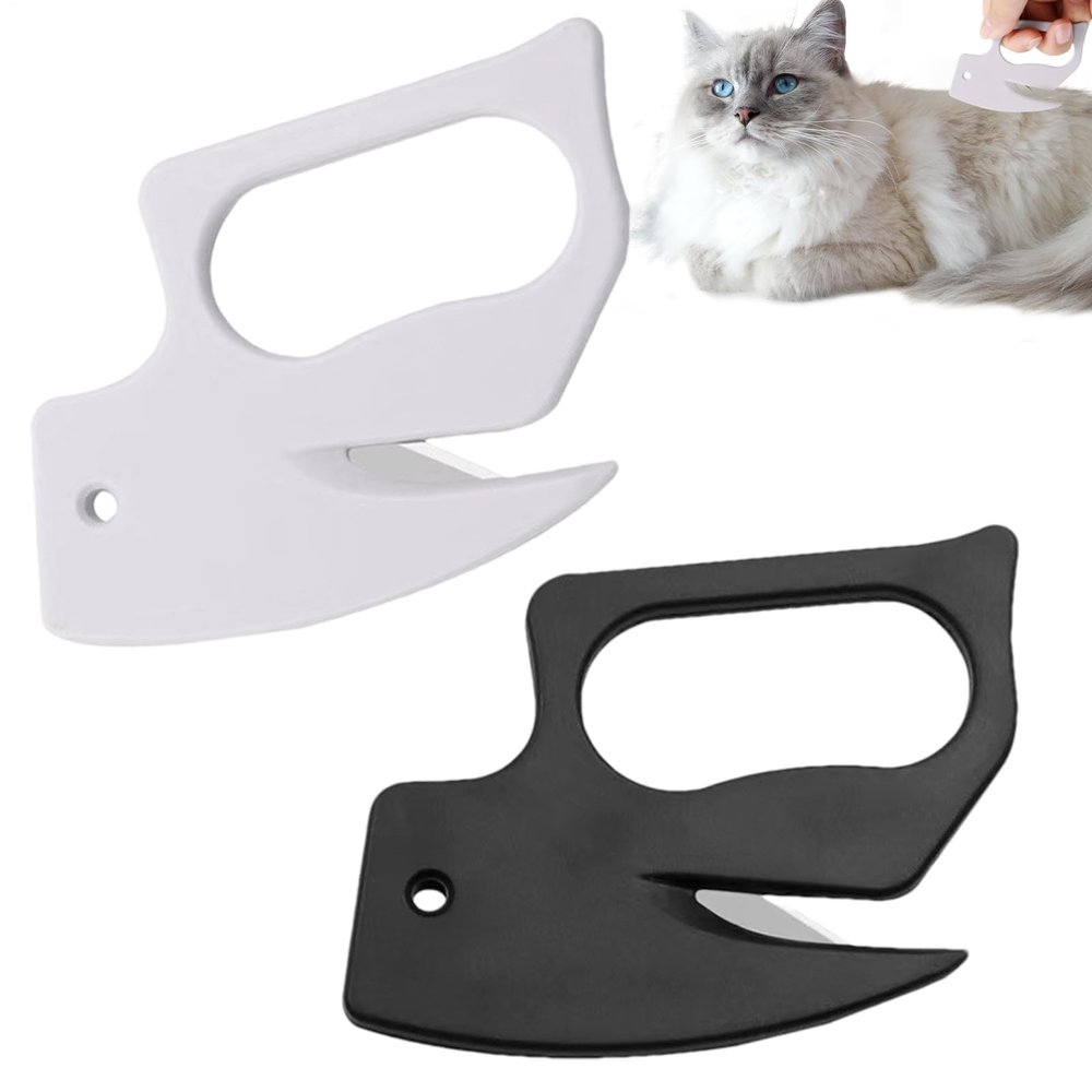 Knot Comb for Cats and Dogs - 2-Piece Grooming Tool