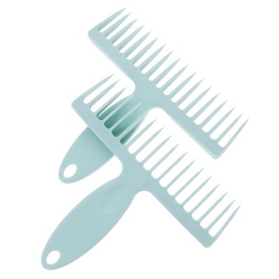 2-Piece PP Broom Cleaning Comb Set with Handle