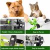 ZQBXHDZW Hind-Leg Dog Wheelchair, Adjustable Leg Brace and Support for Small Dogs and Cats with Disabilities, Arthritis, Paralysis or Injuries (XXS, Two Wheels) view 4