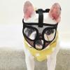 YARNOW Adjustable Breathable Nylon Mesh Dog Muzzle, 46–56 cm Neck Circumference view 4