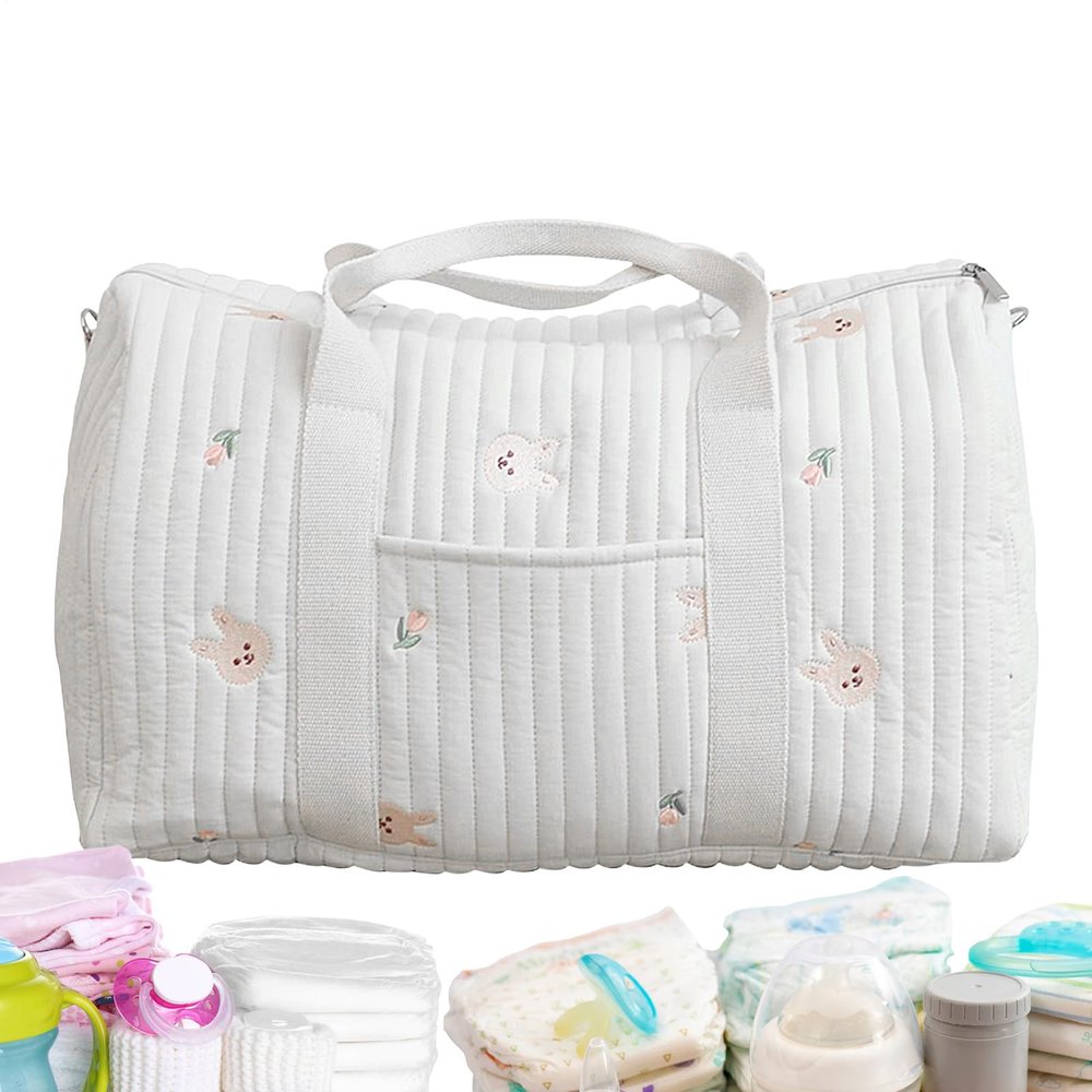 Diaper Tote Bag for Women, Waterproof Organizer Bag