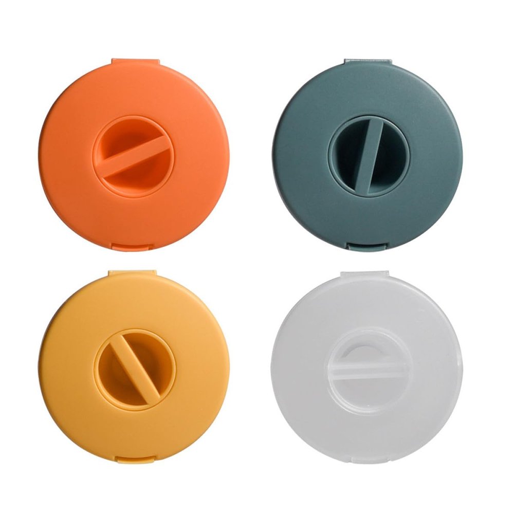 Alipis 4-Pack PP Retractable Cable Organizers for Headphone and Charging Cables