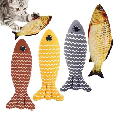 Catnip Fish Toy for Cats - 4 Pack