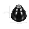 NOLITOY 2-Piece Stainless Steel Reptile Heat Dome Set for Turtles and Leopard Geckos view 2