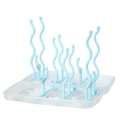 Travel Baby Bottle Drying Rack, Space-Saving and Foldable