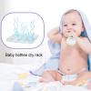 Travel Baby Bottle Drying Rack, Space-Saving and Foldable view 4