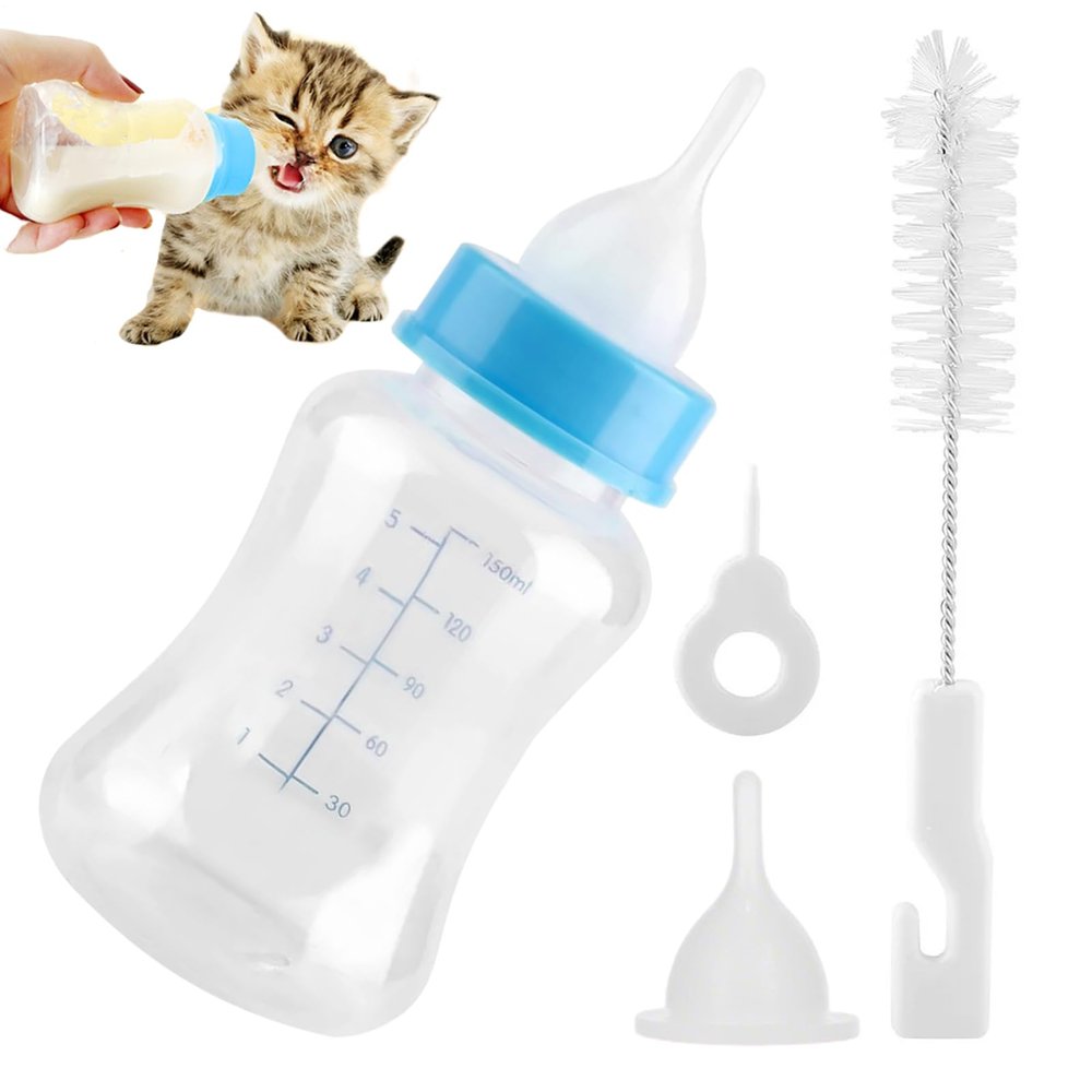 Lesunbak Kitten Feeding Bottle, 150 ml