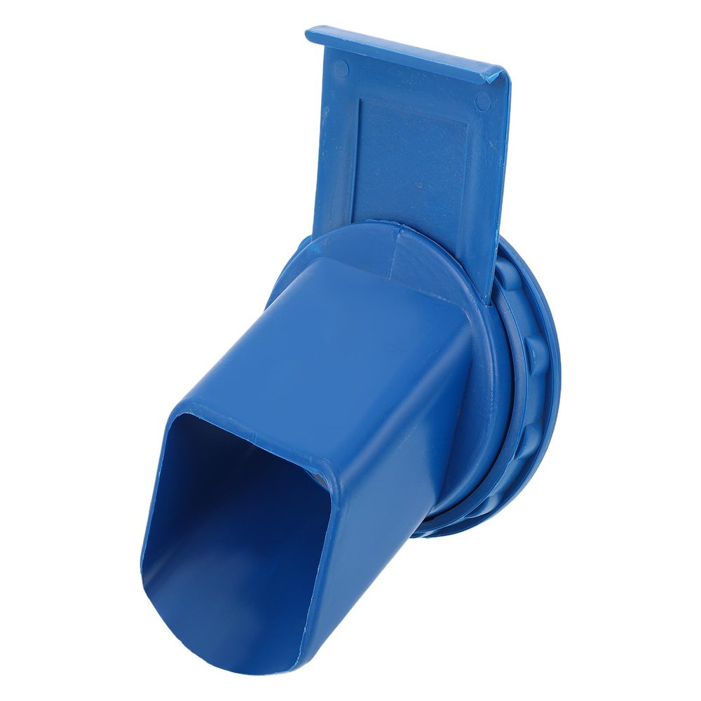 ibasenice Grain Silo Outlet, 13 cm Diameter, Durable Iron