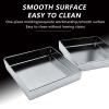 Stainless Steel Replacement Tray for Dog Cages, Leakproof, Welded, Chew-Resistant, 50 x 10 cm view 3