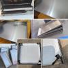 Stainless Steel Replacement Tray for Dog Cages, Leakproof, Welded, Chew-Resistant, 50 x 10 cm view 4