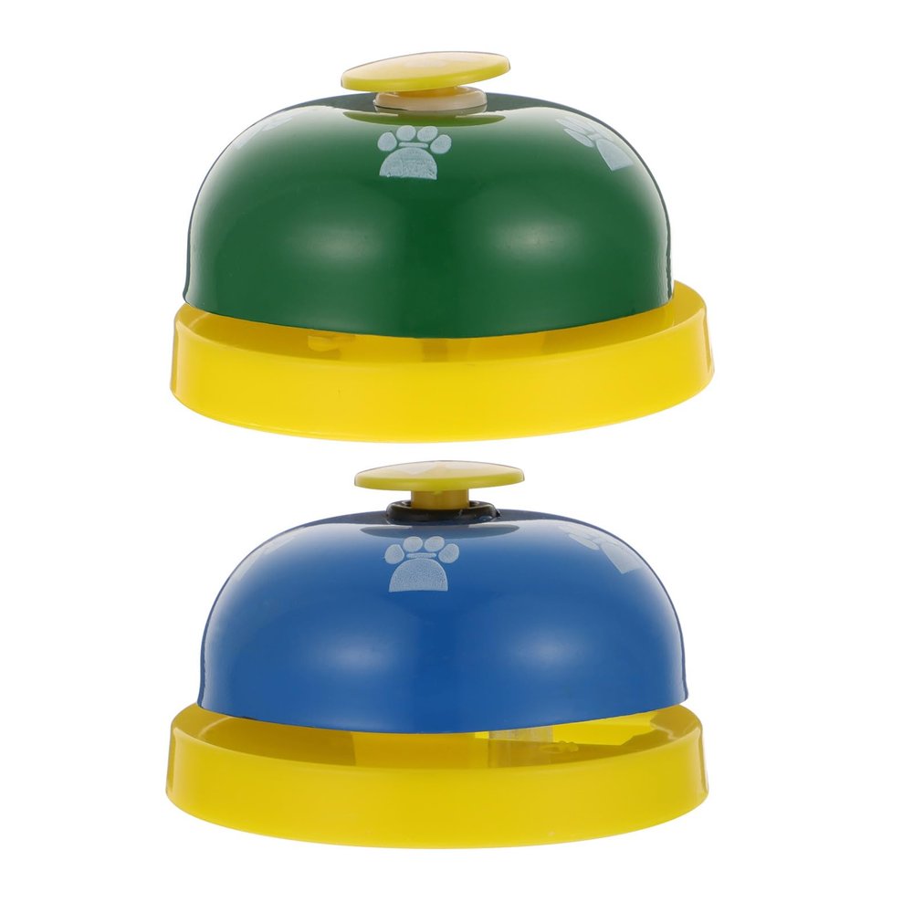 JOINPAYA 2-Pack Stainless Steel Service Bell in Blue