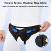 YGER JZGB Inguinal Hernia Belt for Men and Women with 2 Compression Pads, Adjustable for Unilateral or Bilateral Use, Black, M view 4