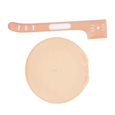 SOLUSTRE TPR Can Lid with Long Handle and Food Spoon for Pet Food - 2 Pack
