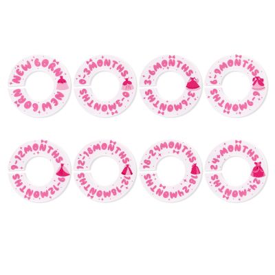 Bow-Style Baby Clothing Closet Dividers, 0–24 Months