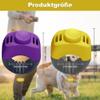 huoanpo 2X Dog Clicker Set (19mm/21mm) in Purple and Yellow view 2