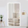 Pet Cat Door with Insect Screen for Balcony, Zipper, Adhesive Mounting, White, Multiple Sizes (90 x 200 cm), Ideal for Cats and Small Pets view 4