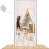 Pet Insect Screen Door, White, Multiple Sizes (W 80 x 200 cm) view 1