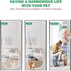 Pet Insect Screen Door, White, Multiple Sizes (W 80 x 200 cm) view 2