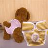 Dog Sanitary Panties, Anti-Harassment Underwear for Untrained Puppies and Female Small Dogs During Menstruation (Yellow Mesh, XXL) view 4