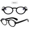 VEVESMUNDO Round Retro Blue-Light-Blocking Reading Glasses with Spring Hinges, Black with Tortoiseshell, +2.0 view 3