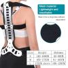 Back Posture Corrector for Women and Men, Adjustable Back Support (L) view 2